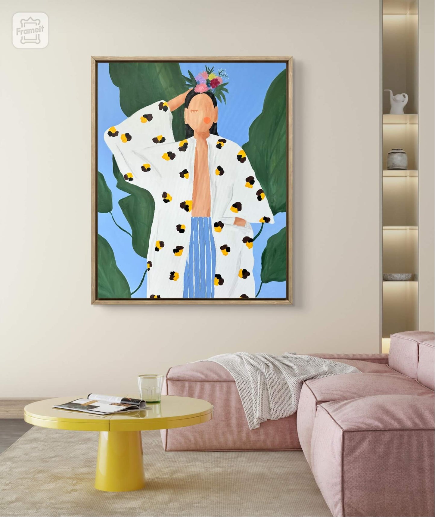 SOLD„Stand up,straighten crown,move on“ Original