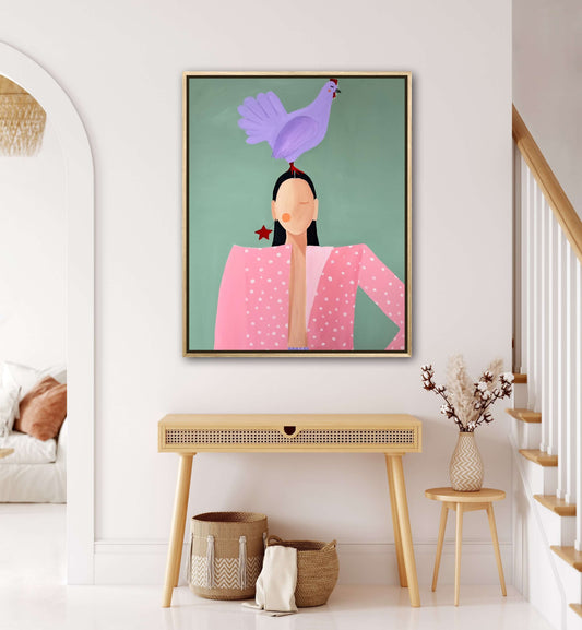 SOLD„Don‘t chick out“ Original