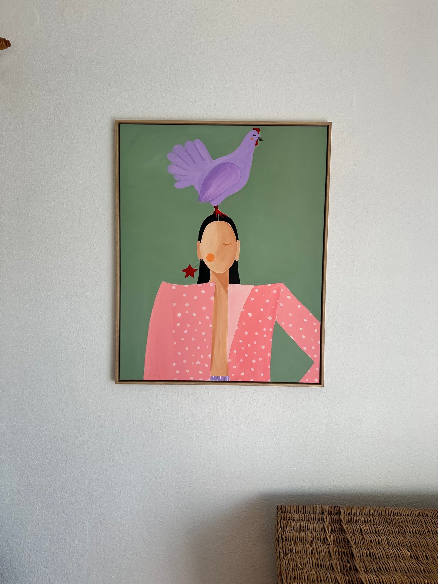 SOLD„Don‘t chick out“ Original
