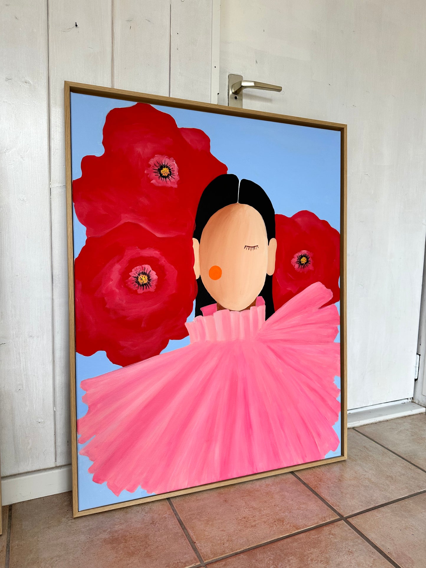 SOLD„Poppies and velvet nights“