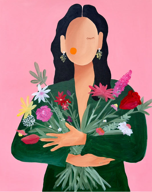 „Let yourself bloom“ Original