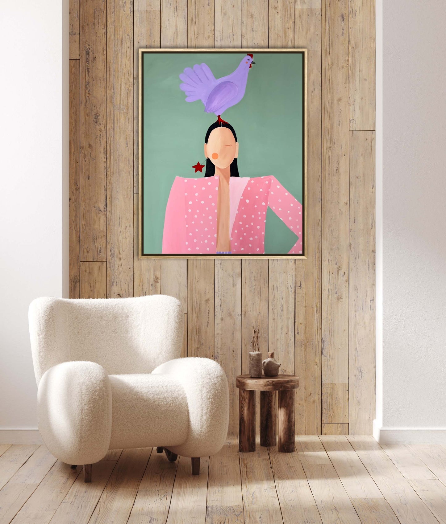 SOLD„Don‘t chick out“ Original