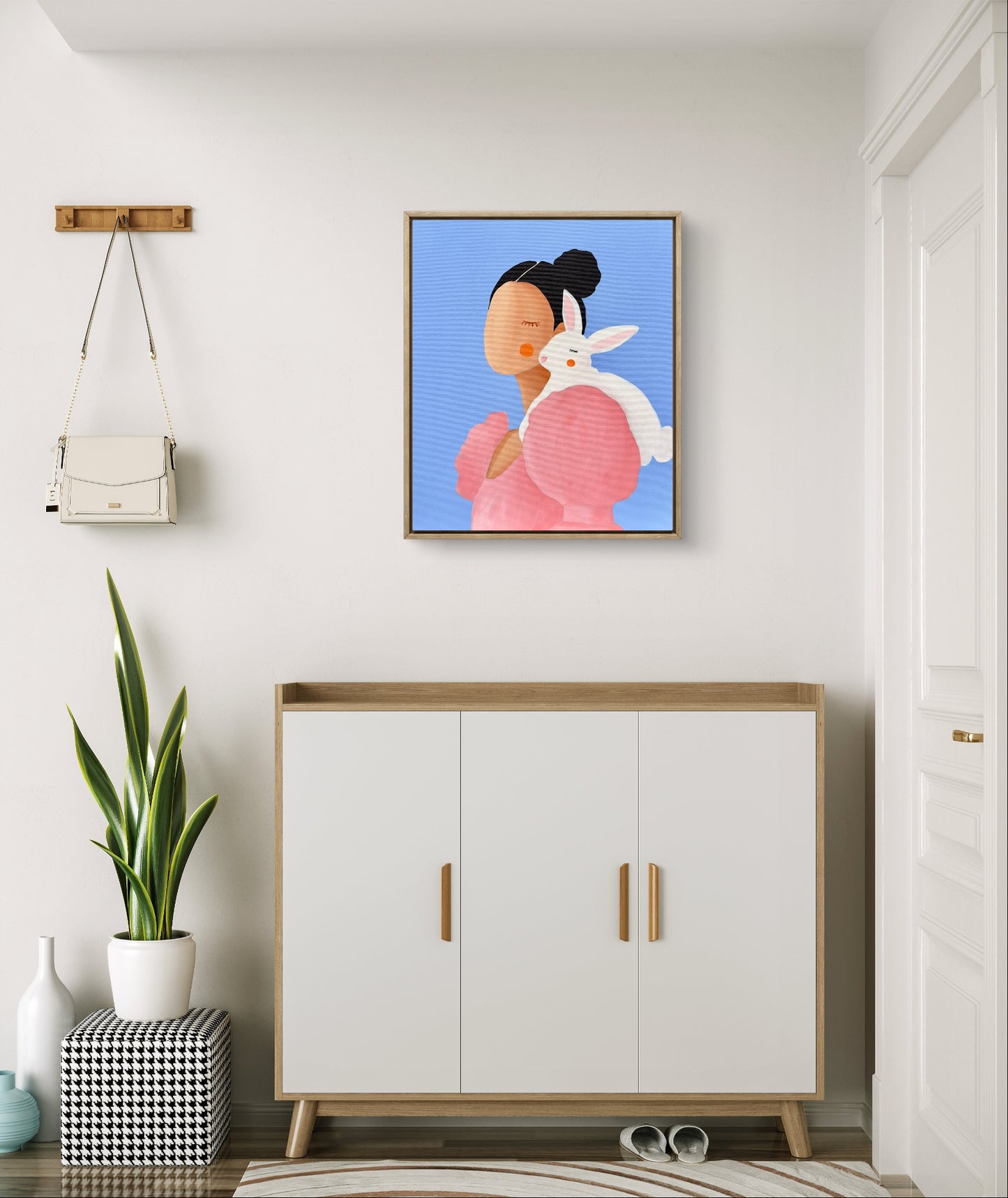 SOLD„Even if you see a white bunny“