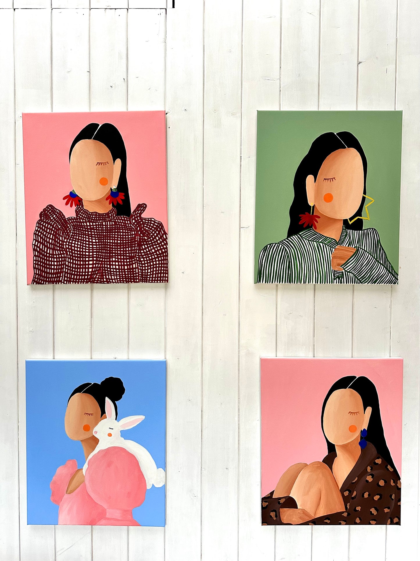 SOLD „Gingham girl“