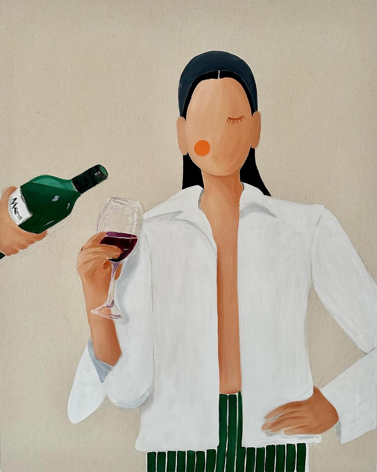 SOLD„It‘s always five somewhere“ Original