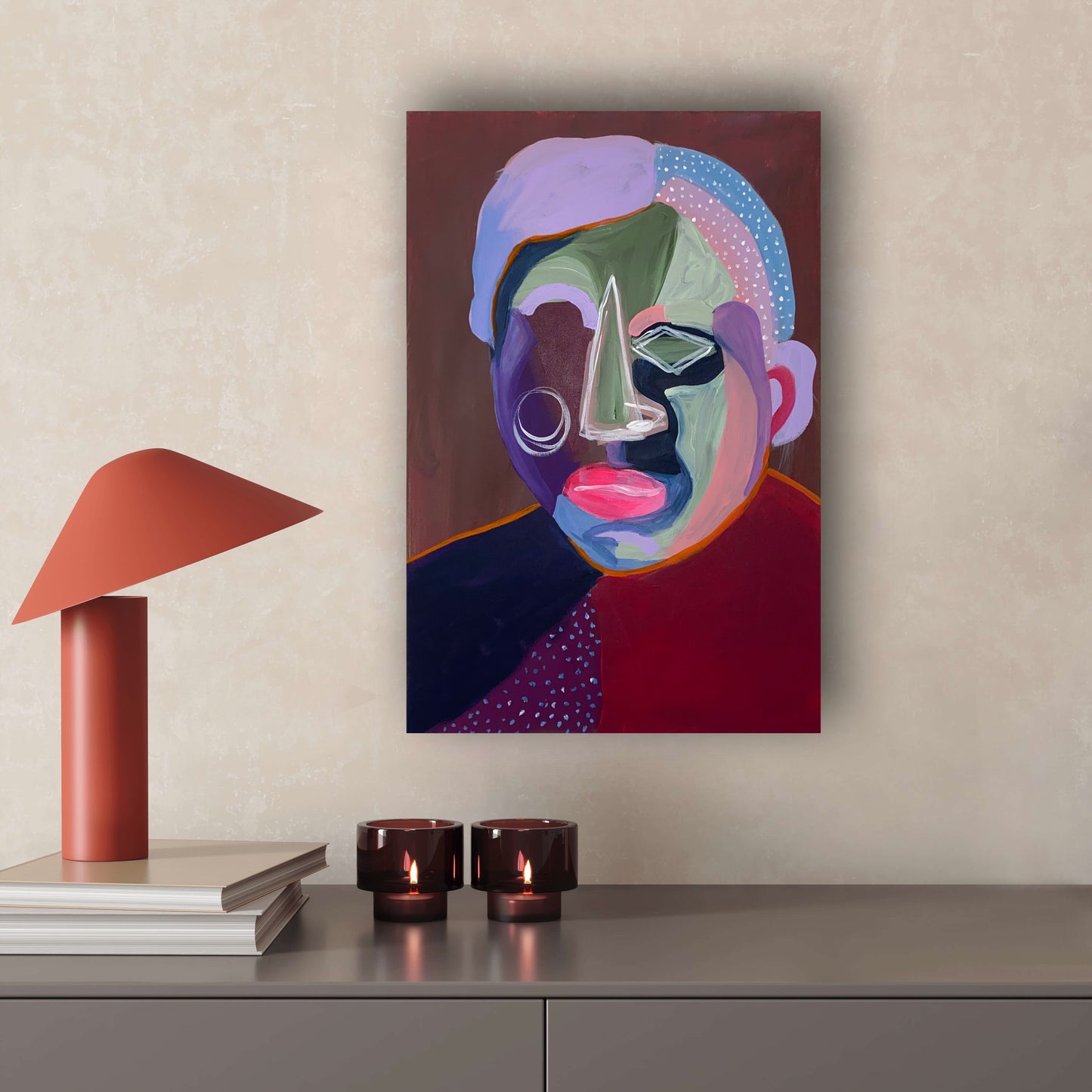 SOLD„Crazy Portrait: Jack“ Original
