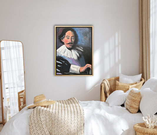 SOLD"Attitude" Original gerahmt