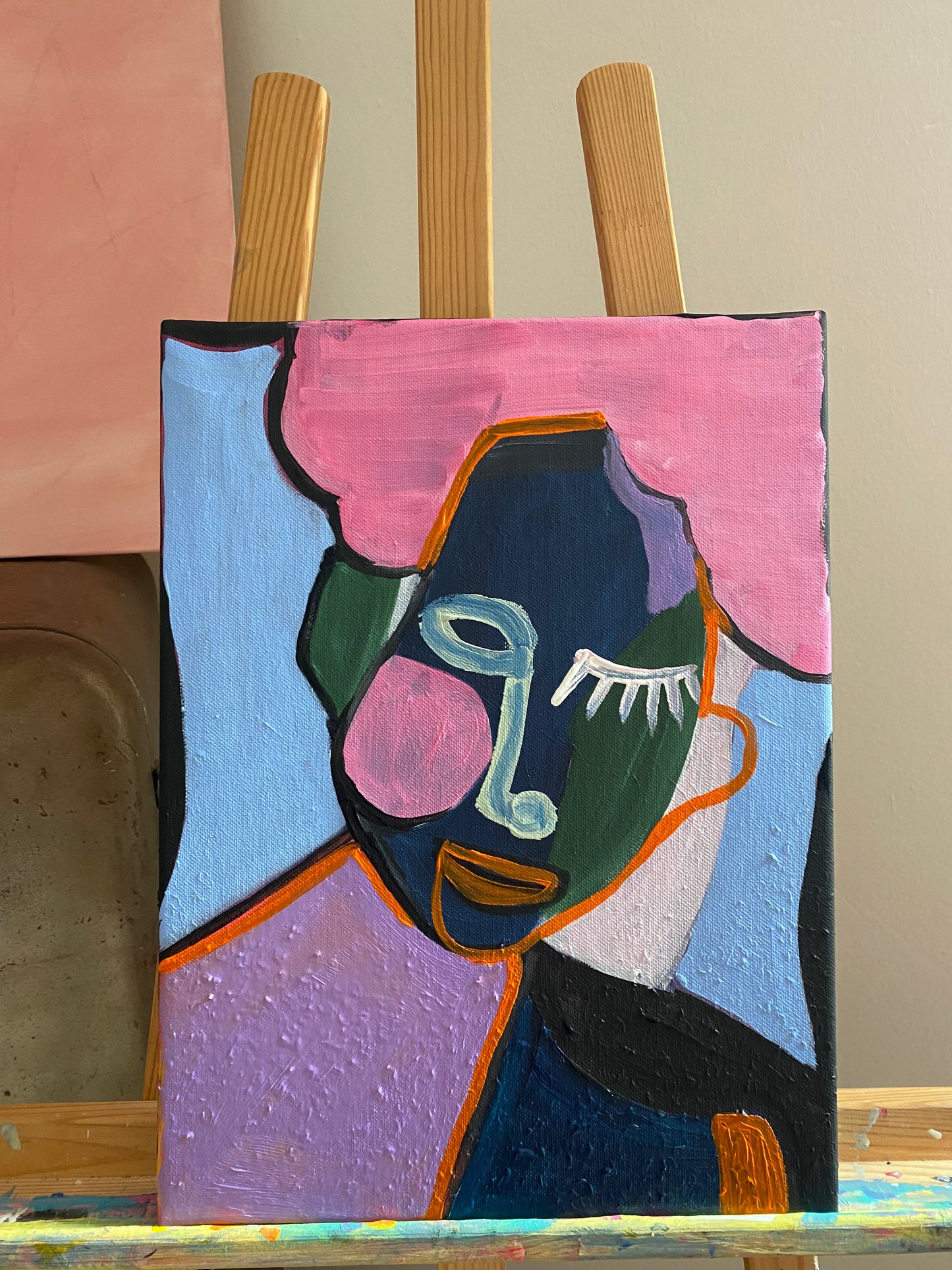 "Portrait of Ed" original