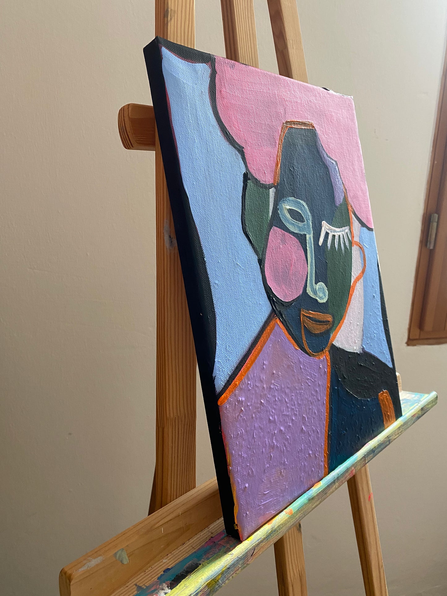 "Portrait of Ed" original
