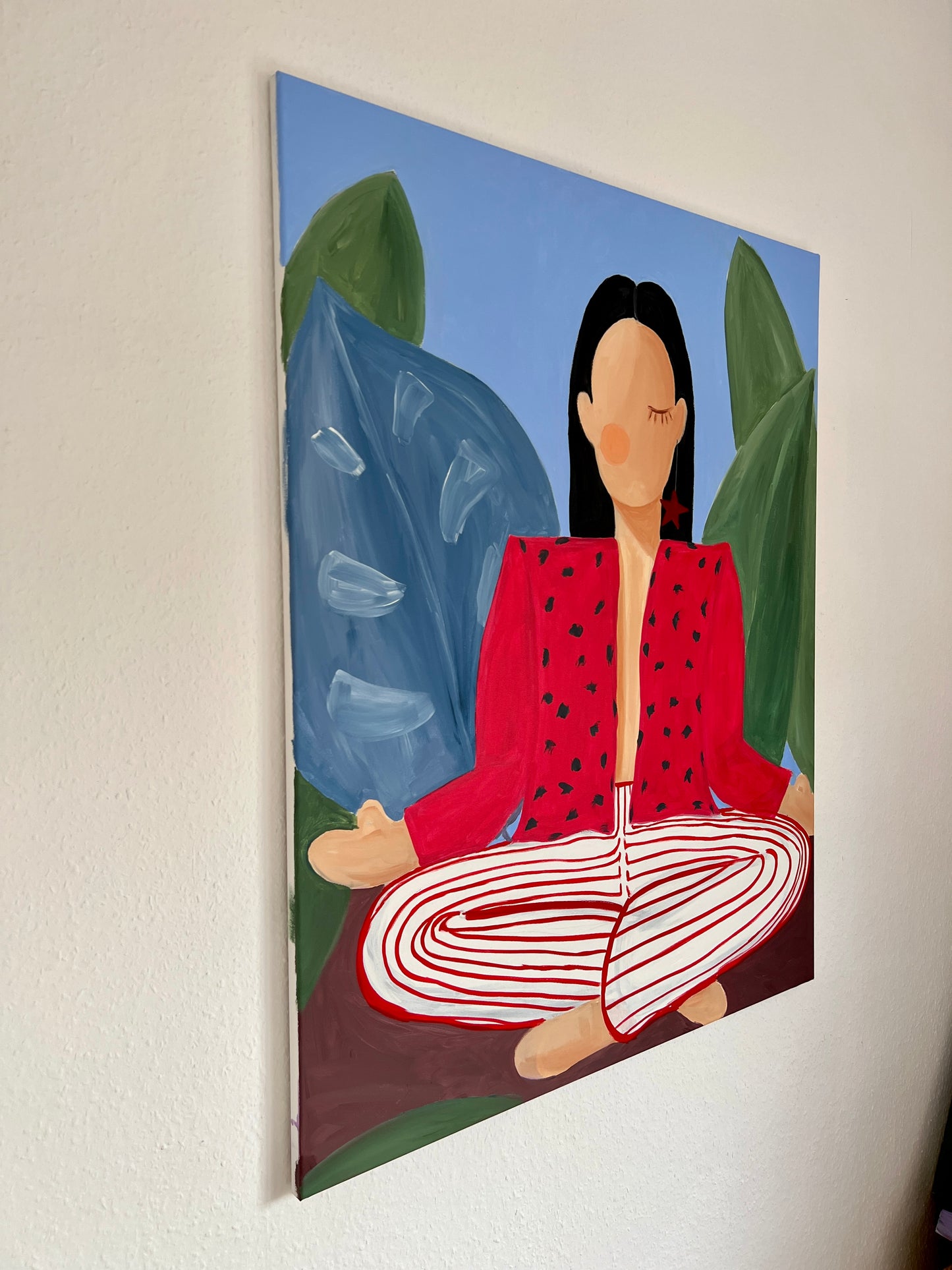 SOLD "Just be your higher self" Original