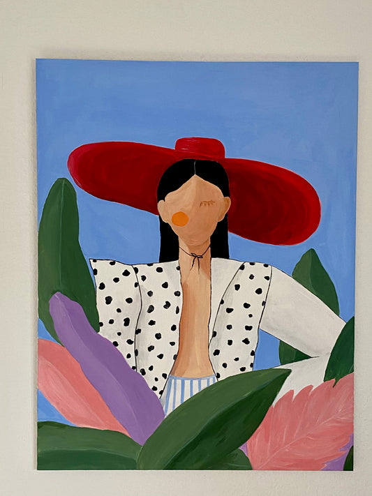 SOLD "Red is for winners"