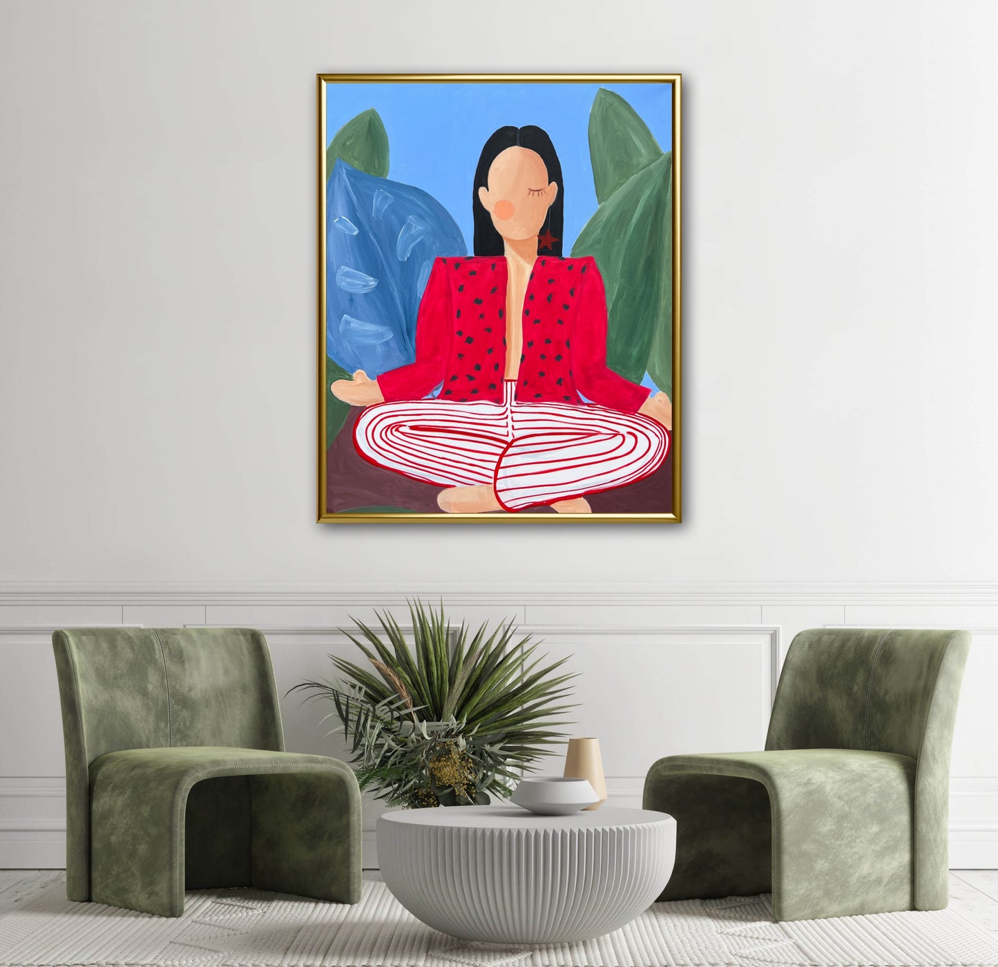 SOLD "Just be your higher self" Original
