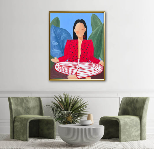 SOLD "Just be your higher self" Original