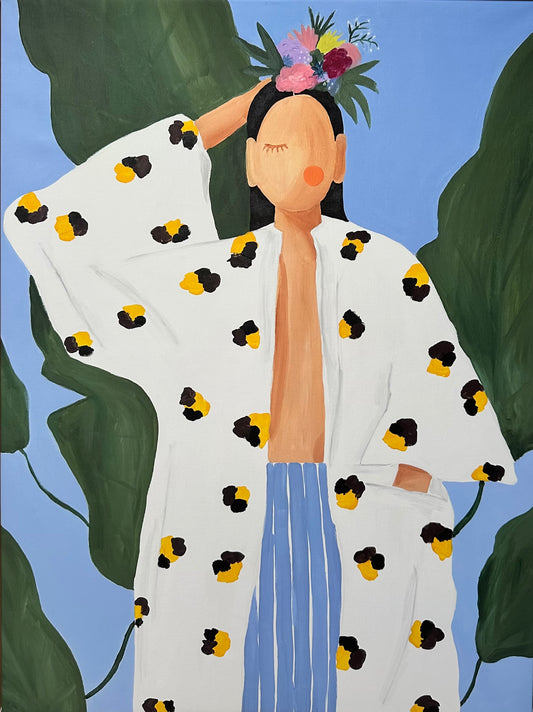 Leinwandprint „Stand up, straighten crown, move on“