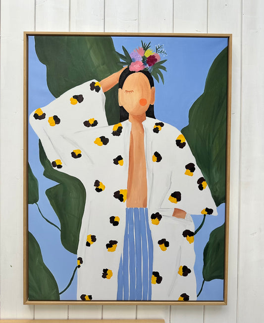 Leinwandprint „Stand up, straighten crown, move on“