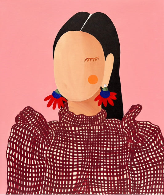 SOLD „Gingham girl“