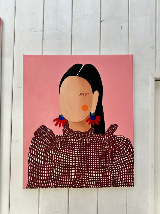 SOLD „Gingham girl“