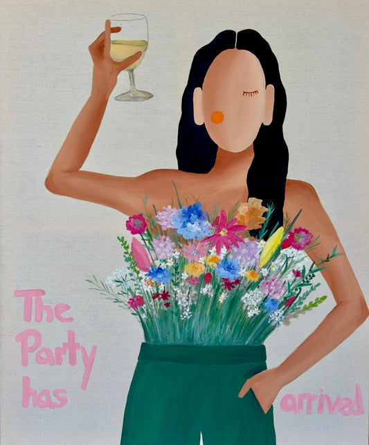 SOLD„The Party has arrived“ Original