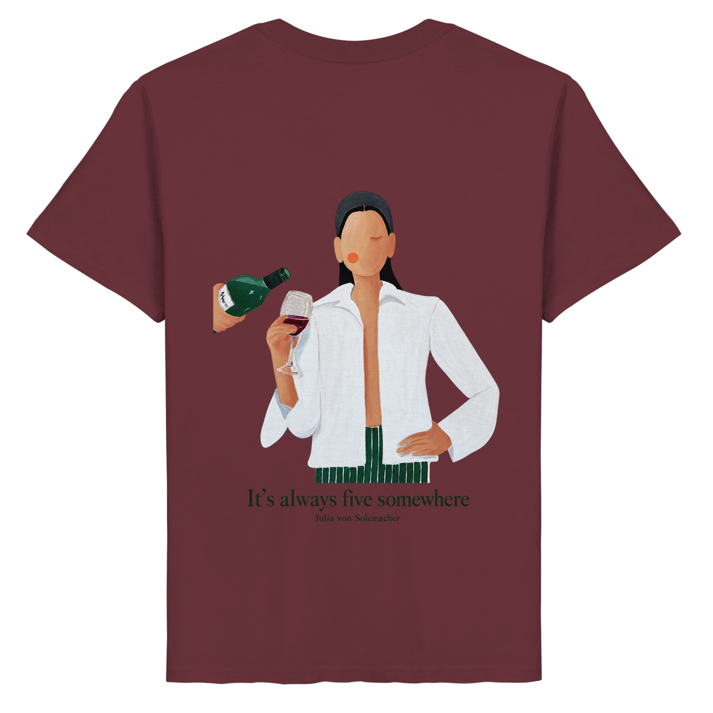It´s always five somewhere - Organic Artist-Shirt