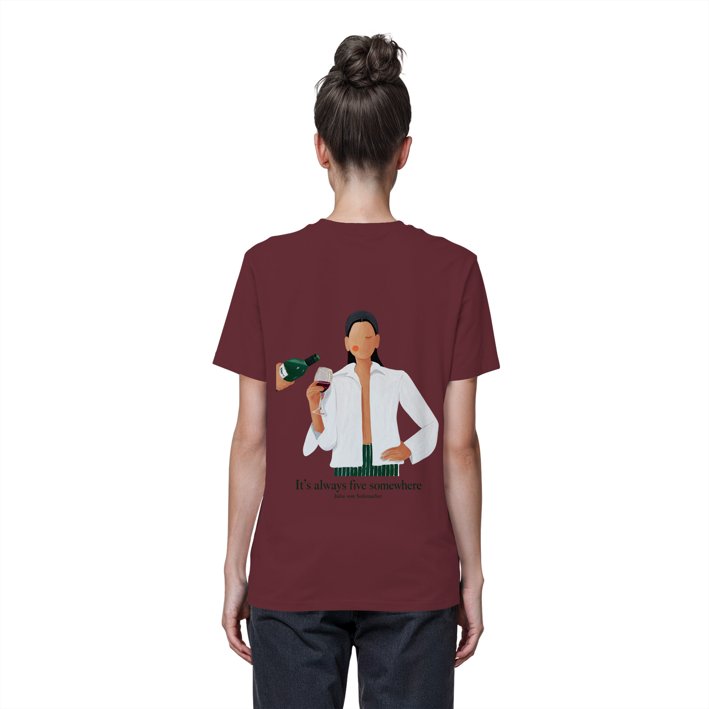 It´s always five somewhere - Organic Artist-Shirt