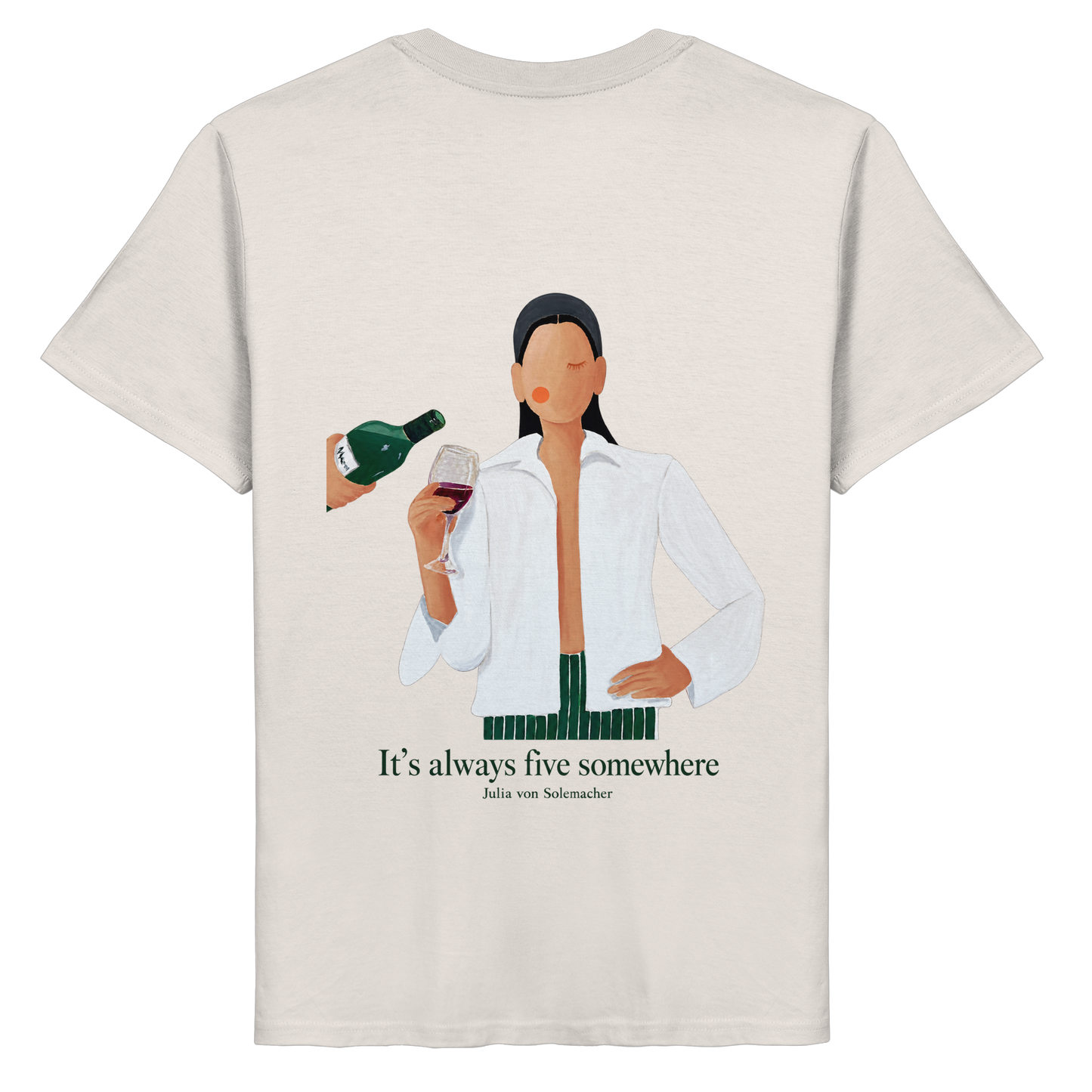 It´s always five somewhere - Organic Artist-Shirt