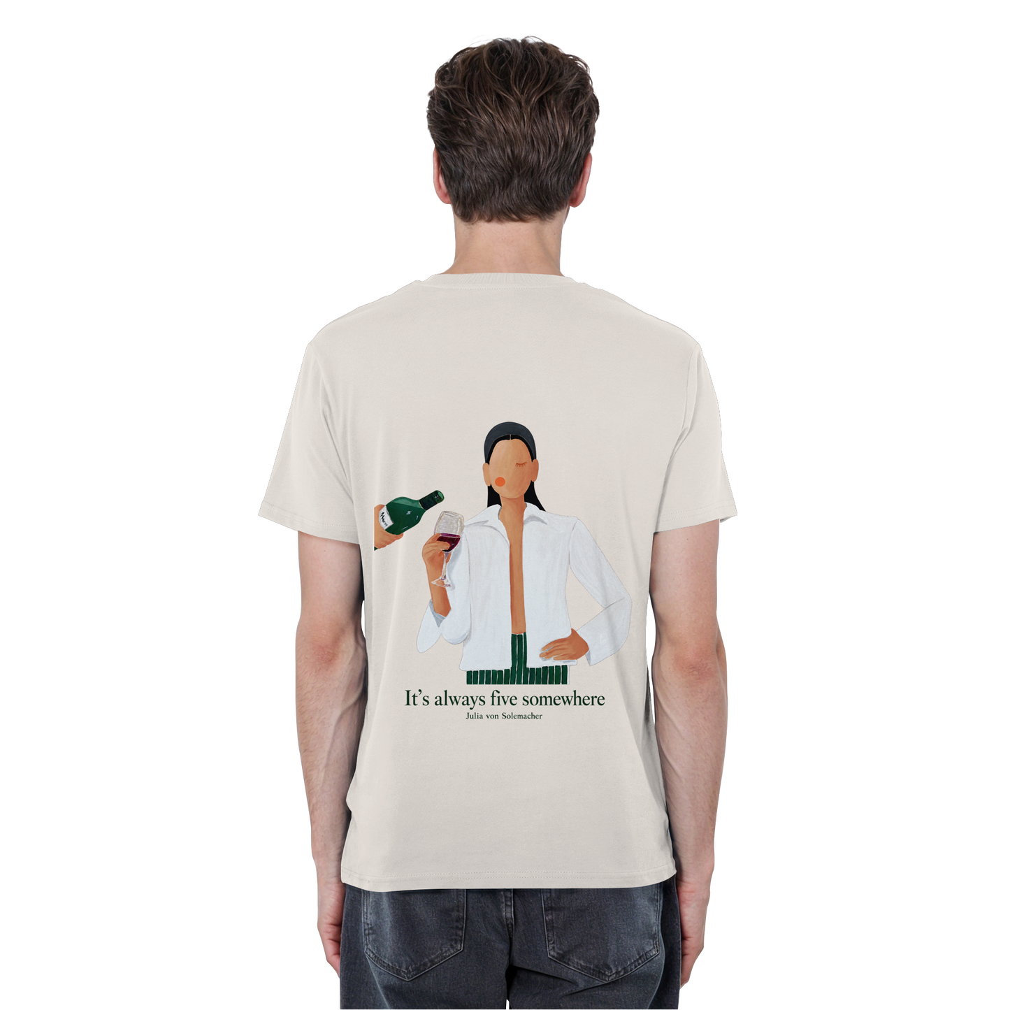 It´s always five somewhere - Organic Artist-Shirt