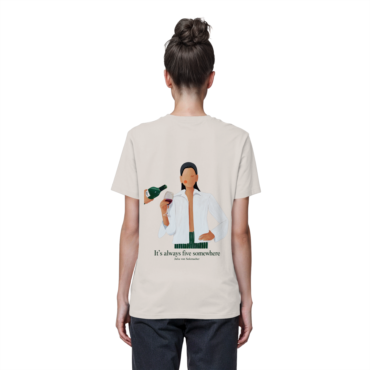 It´s always five somewhere - Organic Artist-Shirt