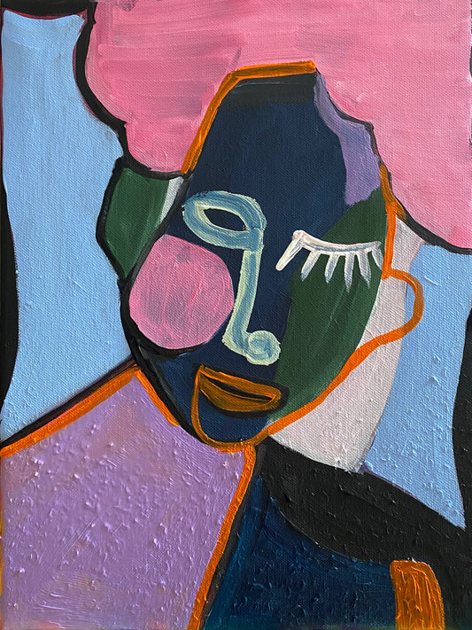 "Portrait of Ed" original