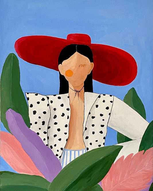 SOLD "Red is for winners"